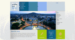 Desktop Screenshot of europar2013.org