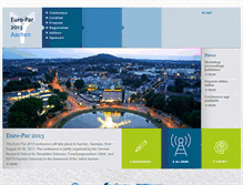 Tablet Screenshot of europar2013.org